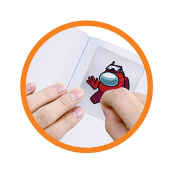 Unter uns bedruckter Deko-Aufkleber