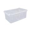 Plastic Lizards Keeper Tanks Observation Panel Breathable Design Stackable Enclosure