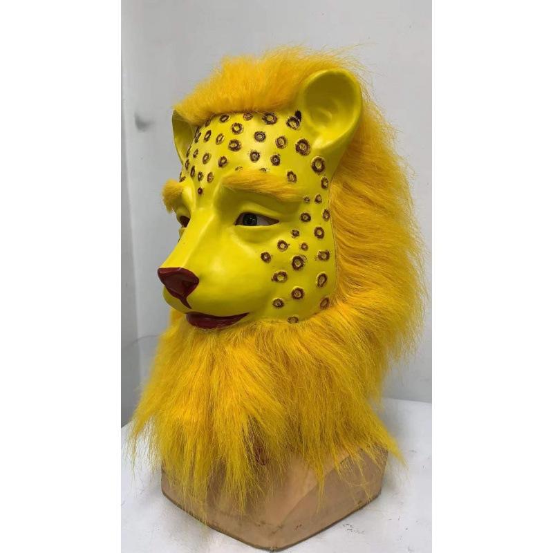 Halloween Journey to the West Pig Bajie Mask, Bull Demon King, Sun Wukong, Dragon King Headgear, Latex Pig Belly Props