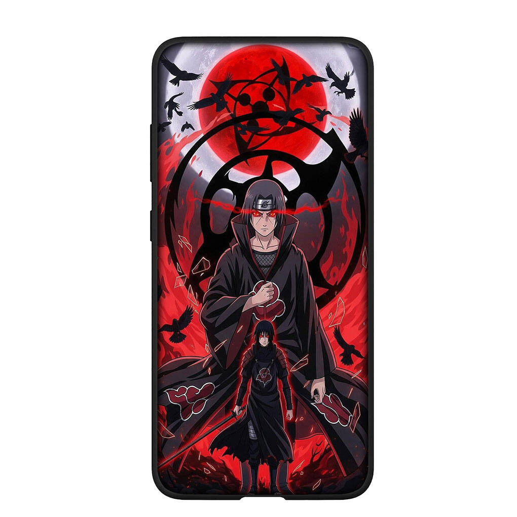 

Phone Case for Samsung Galaxy S25 S23 S24 Ultra FE Plus A05 A06 A15 A16 A36 A37 A35 A54 A55 A56 A57 A25 A26 A53 A17 Funda Uchiha Itachi Narutos Cover for Xiaomi Poco C71 4G болюс