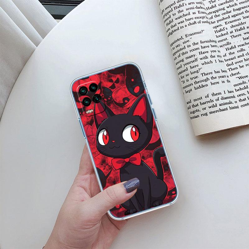 Cat Kitten Meow Transparent Phone Case for Motorola Moto Edge Plus G200 G23 E13 E15 E20 E30 G62 G71 G72 G75 G24 G15 Power