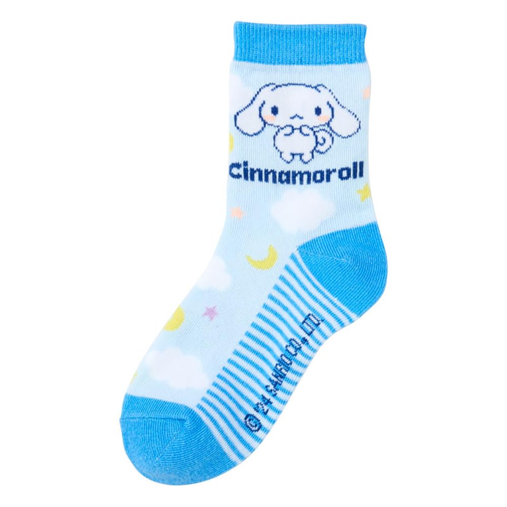 Sanrio Socks Sizes Cinnamoroll 455491 Kids' (3-Pair Set), 19-21cm, Character,