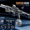 Simulated Firing with Recoil Electric Water Gun Toys Full Automatic Sensor Lights Water Pistol Summer Outdoor Games for Children