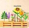 Blocos de Construção Criativos de Flores 684 Peças Brinquedos Modelo Flor de Bloco de Construção Montar Brinquedos de Blocos para Criança Ornamento Presentes