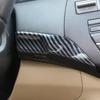 3pcs/Set Carbon Fiber Texture ABS Central Console Dashboard Strip Trim LHD Fit for Honda Accord 8th 2008 2009 2010 2011 2012