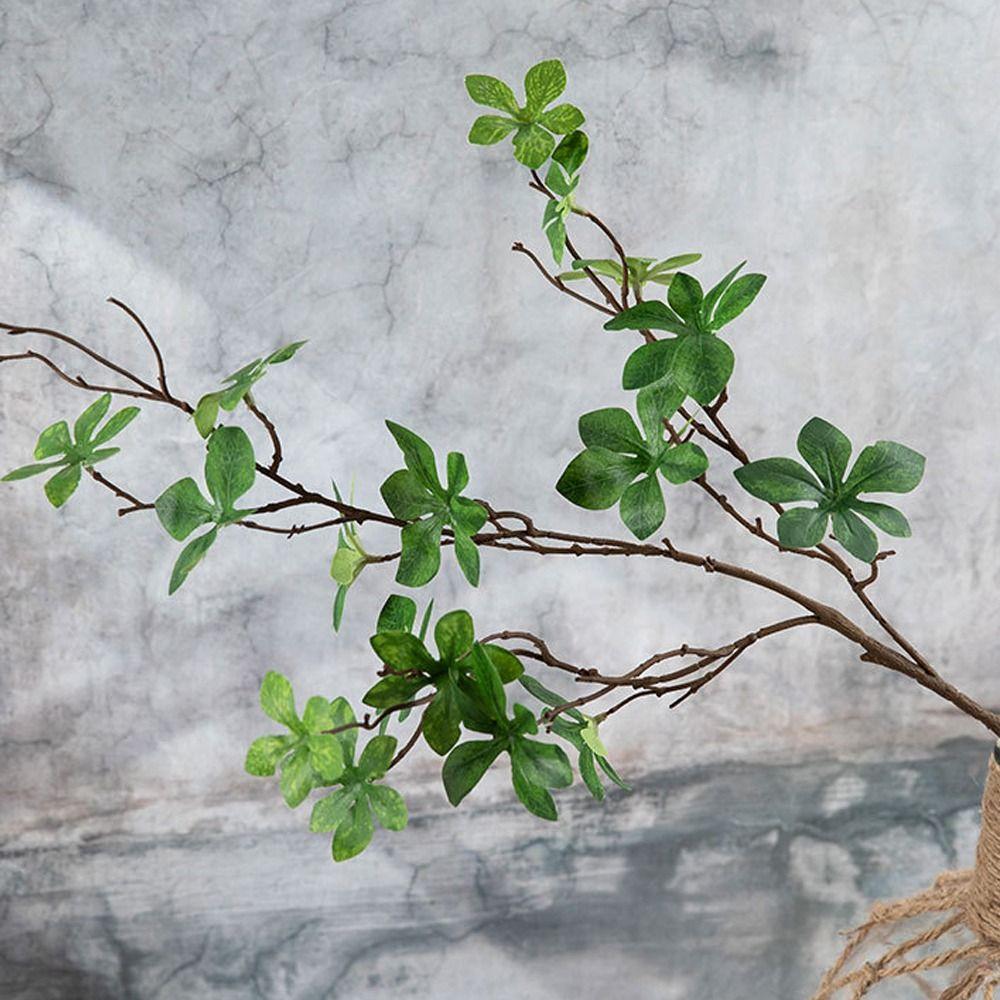 Elegant Artificial Eucalyptus Leaves Non-Fading Artificial Plastic Flowers  Wedding Hotel Decor