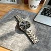 Men Watch Water Diamond Luxury Night Glow Double Calendar Quartz Movement 41mm Blue Gold Stainless Steel Fashion Business Watch