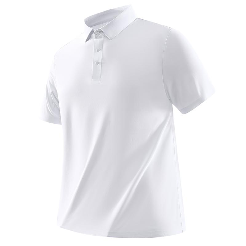 Ice Silk Quick-drying Casual Sports Short-sleeved POLO Shirt Lapel