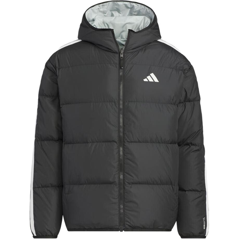 

Adidas 3S RVSB D Jacket Water-Resistant Windproof Reversible Outdoor Sports Casual Warm Hooded Down Jacket Men Jackets KC2490 3XL