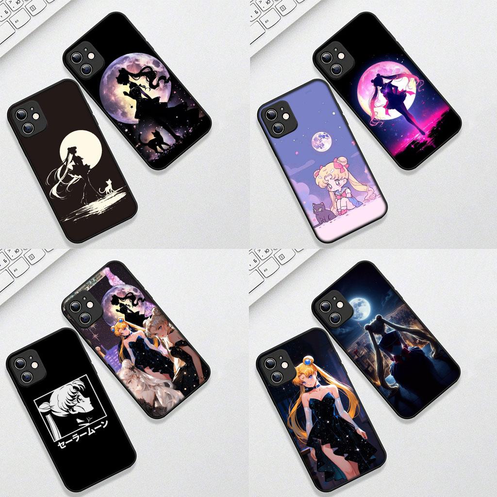 S-Sailors Wallpaper Moon Phone Cover for Motorola Moto Edge 50 30 Fusion 40 NEO Ultra Pro E14 G20 E15 G35 G84 G13 G53 Soft Case