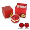 Creative Rotating Designs Flower Jewelry Holder Symbolizing Everlastings Love for Proposals and Anniversaries Storage