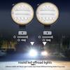 Modification Accessory Spots Flood Combo Beam for Truck Pickup SUV LED Work Light 126W 12600LM Offroad Spots Flood Light