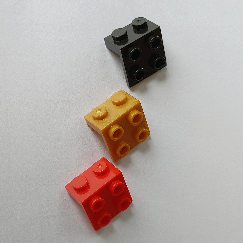 MOC-Compatible Educational Bracket Building Blocks 1x2-2x2 (21712/44728) 100g (~114 pieces)