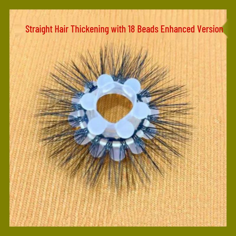 Silicone Lamb's Eye Ring: Fur-Lock Beaded Men's Intimacy Accessory for Couples