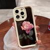 Beautiful Rose Pattern Phone Case Suitable for iPhone 17 16 15 14 13 12 11 Pro/Max/Plus Anti Drop and Shockproof Back Cover