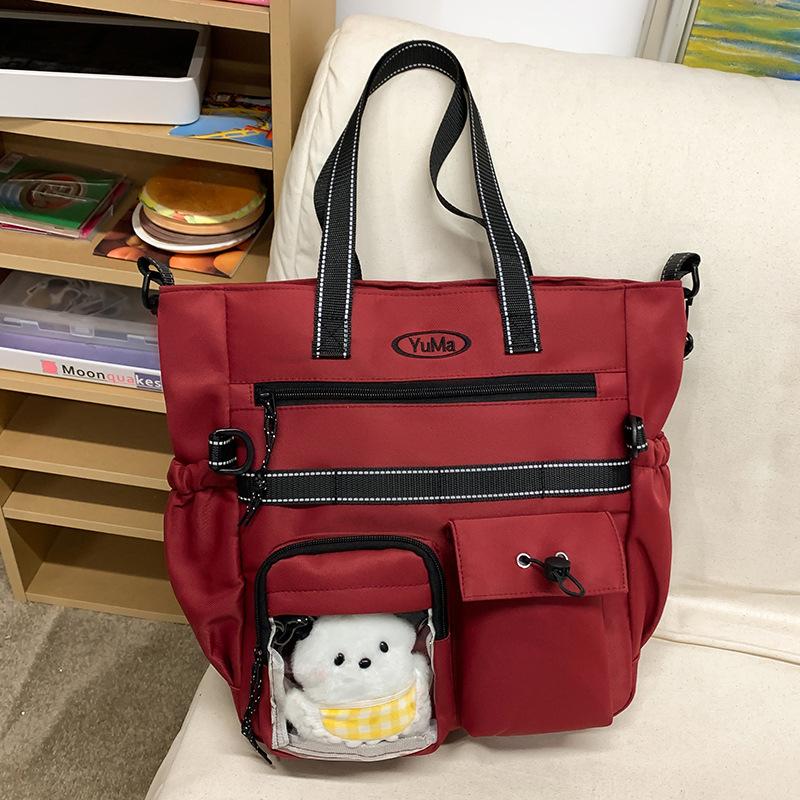 Children's Schoolbags Elementary School Students  Girls Junior High School Students  High School Pain Bags Multi Layer