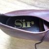 70s? Europe Vintage ABL Sir 80 Service Shoes Leather Plain Toe 44 / 27.0-28.0 Brown(USED)