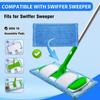 Wet/Dry Use Floor Mop Pad Microfiber Scouring Pads New Replaceable Mop Cloth For Swiffer Sweeper