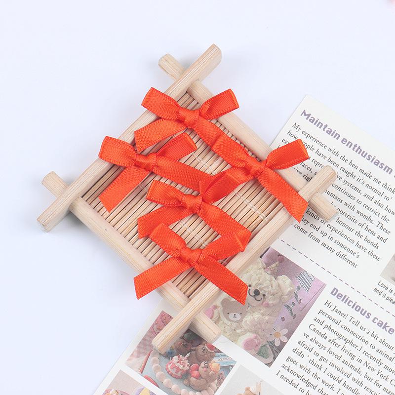 0.6CM Polyester Ribbon Bow - Small Bow Accessories