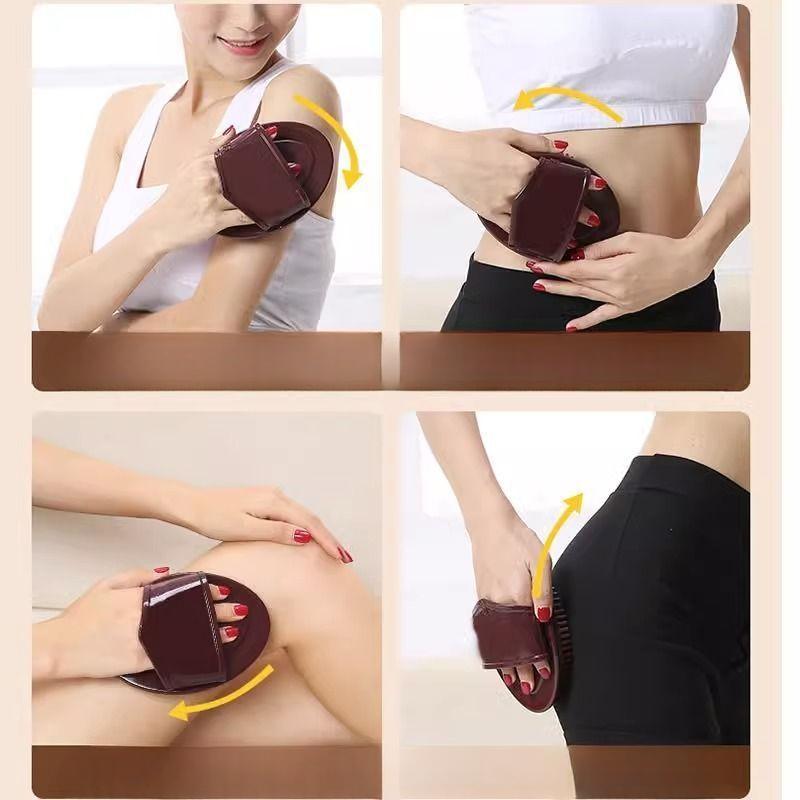 1pc Chakra Massager Brush Double-Sided Design Manual Massage Tool for Personal Use No Battery Required Gua Sha Health Care