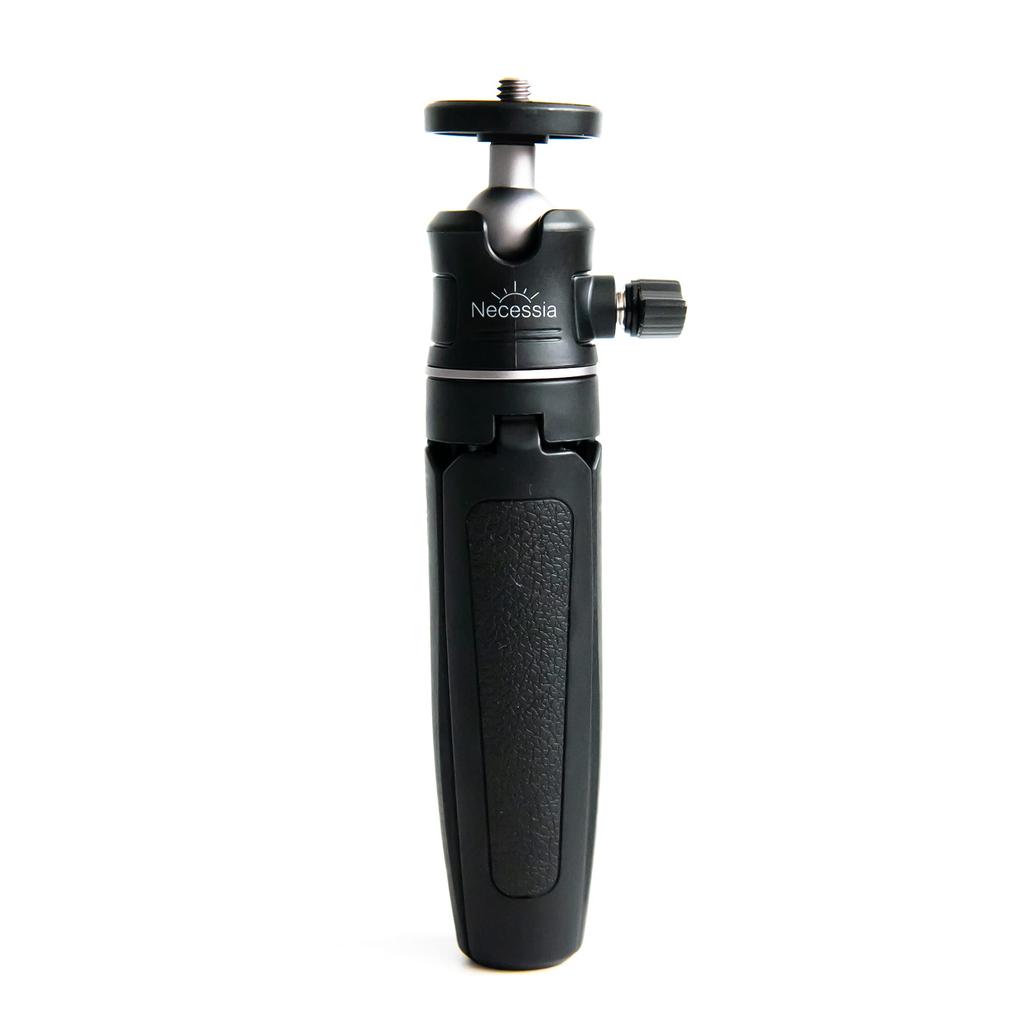 Necessia Mini Tabletop Ultra Selfie Live Black NCT-08 Tripod, Tripod, Lightweight, Stick, Vlog, Streaming,