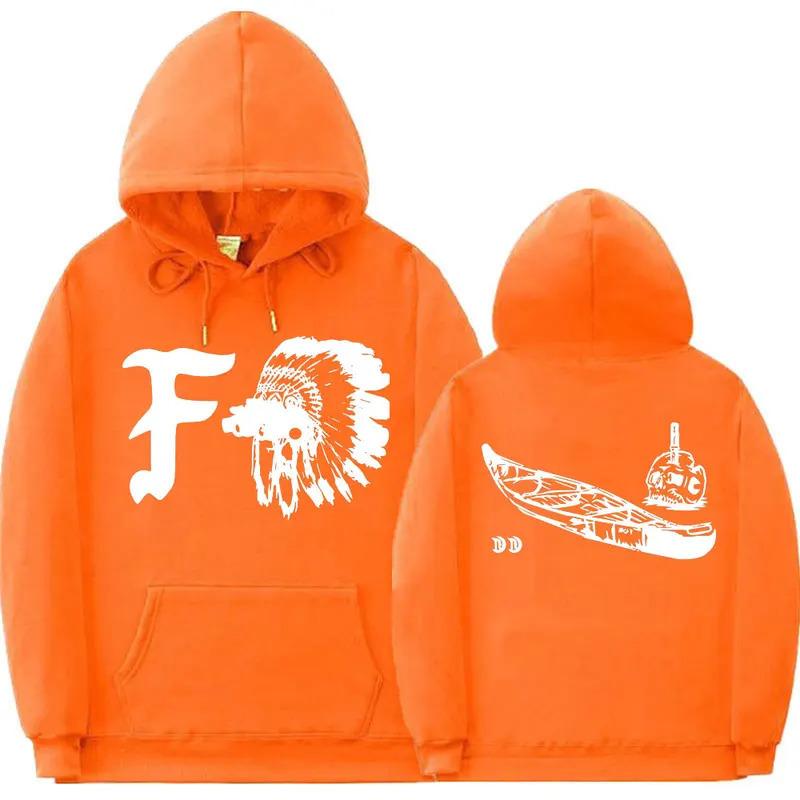 

Мультфильм Аниме Пара свитер с капюшоном европейский размер принтованный свитер 3XL оранжевый