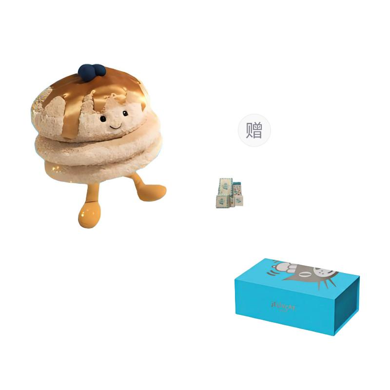 Jellycat Gourmet Collection Pancake Dolls Plush Doll Small Size High