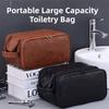 Large Capacity Travel Toiletry Bag Three-opening Waterproof Cosmetic Organizer Multi Compartment Multifunctional Makeup Bag