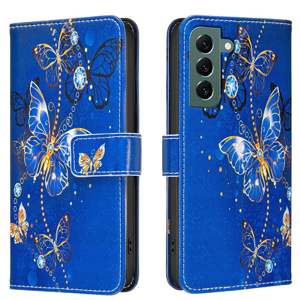 For Samsung Galaxy S24+/Galaxy S25+ Case Wallet Stand Pattern Printing Phone Leather Cover