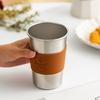 304 Stainless Steel Camping Cup – Heat-Resistant, Anti-Scalding with Sleeve, Perfect for Outdoor Beer, Coffee, and Water