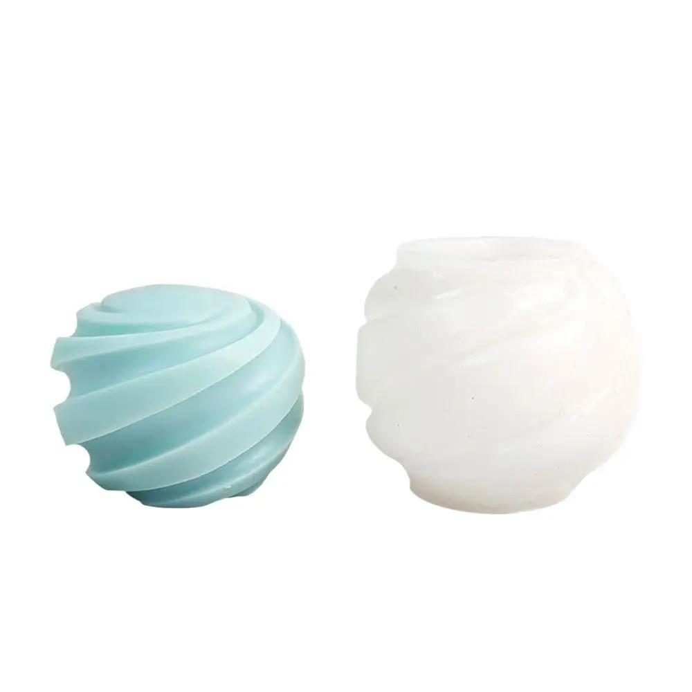3D Cylinder Candle Mold DIY Silicone Candle Mold Cake Resin Molds 3D Art Wax Candle Making Mould Silicone Handmade Soap Molds
