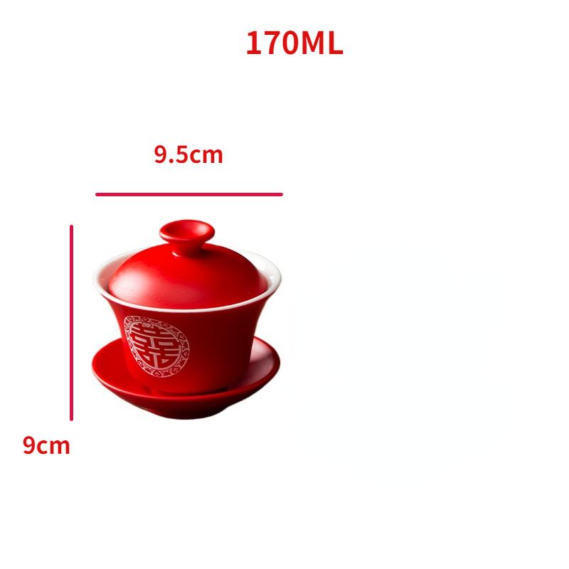 

Китайский свадебный чайный сервиз Красная свадебная чаша палочки для еды закрытая чаша тостов чайный сервиз поднос из цельного дерева свадебные принадлежности