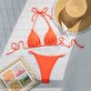 Elegant Halter Bikini Swimsuit - Women's Sexy Beachwear