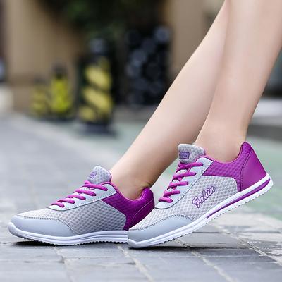 Sneakers Donna Piattaforma Donna Scarpe Casual Piatte Per Donna Rete Traspirante Scarpe Casual Scarpe da Donna Scarpe da Ginnastica Sneakers Donna