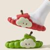 Mandarin Duck Apple Slippers Women's Summer Cartoon Cute Anti Slip Home Furnishings Indoor and Outdoor Wear Beach Drag
