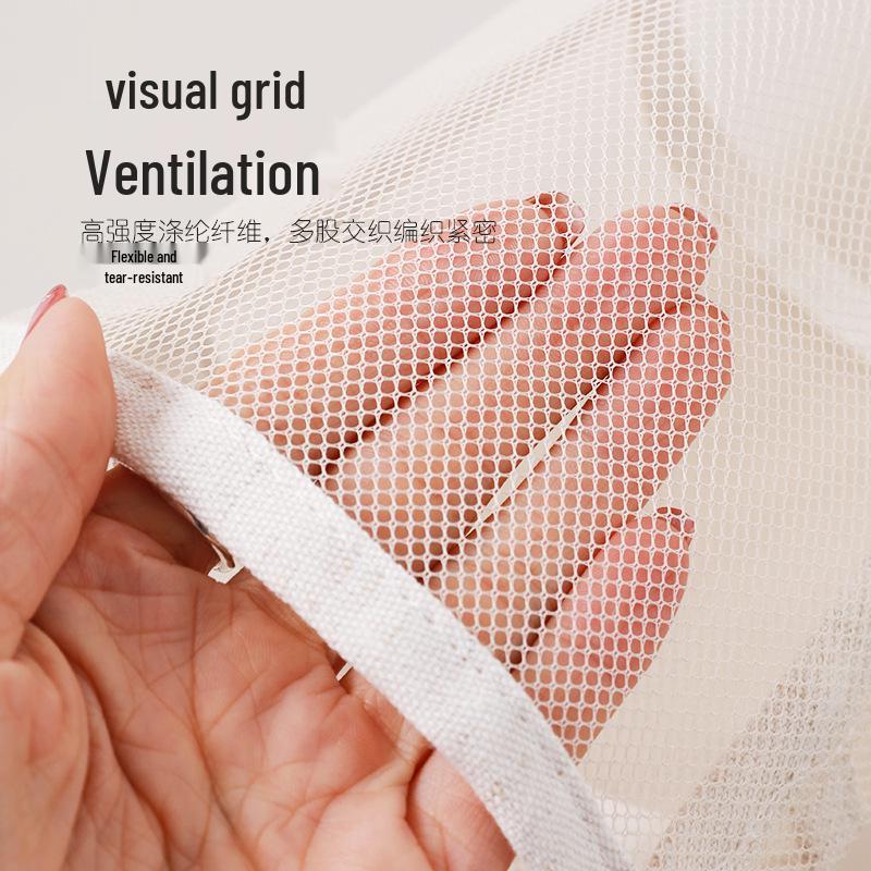 Large Capacity Breathable Mesh Travel Toiletry Bag