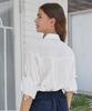 DEAR,PEER V-Collar Blouse In Ivory
