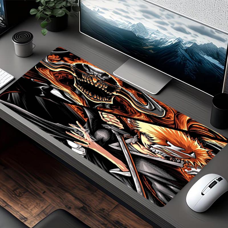 BLEACH Print Mauspadd, für Tastaturpad Laptop PC Matte für Büro Heimgebrauch, Schreibtischdekoration, Perfektes Geburtstagsgeschenk für Gamer
