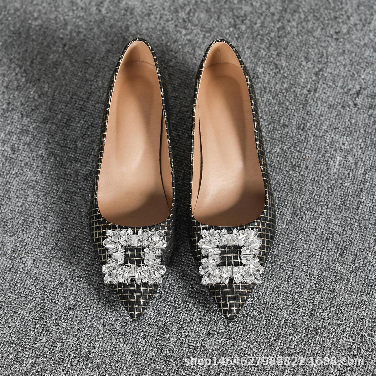 

Women s pointed high heels women s spring and autumn new shallow mouth versatile comfortable not tired feet professional single shoes 35 чёрный