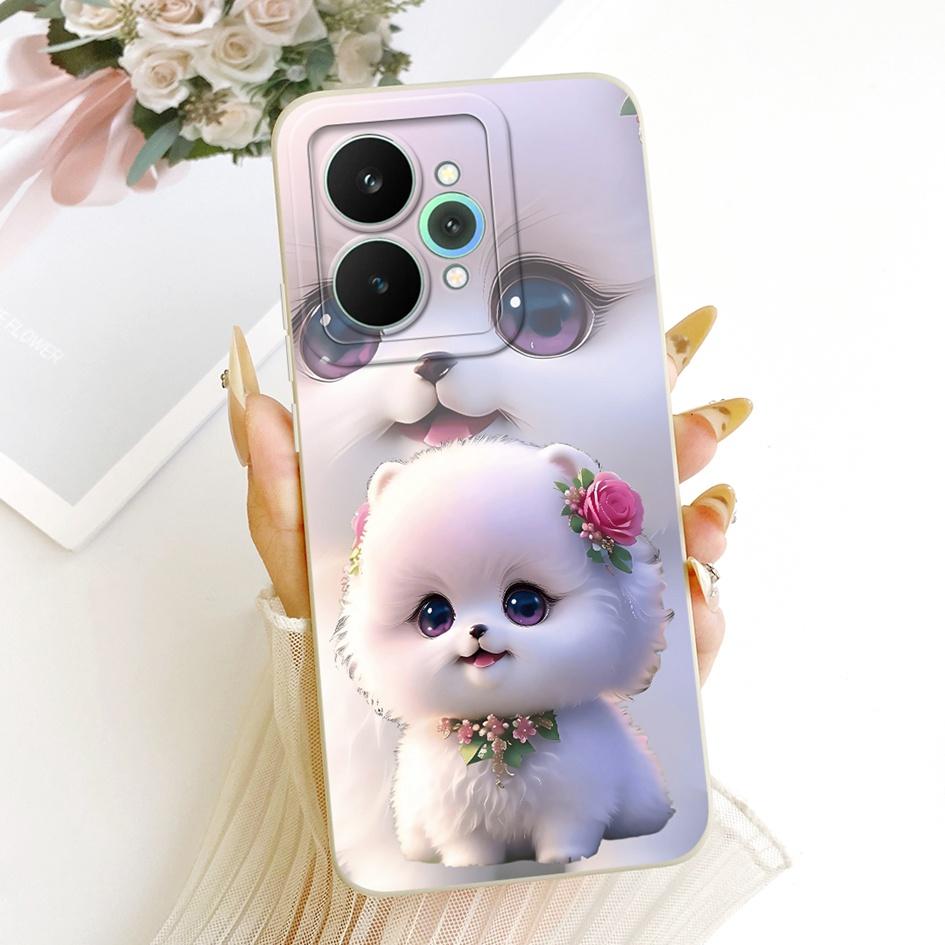 For Realme 15 Pro 5G Case Shockproof TPU Cover Popular Daisy Soft Silicone Phone Case For Realme 15 Coque Realme 15T 15Pro Pouch