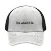 New Simple Small Letter Embroidery Mesh Splicing Breathable Baseball Cap Men's and Women's Tide Outdoor Leisure Shopping Sun Hat