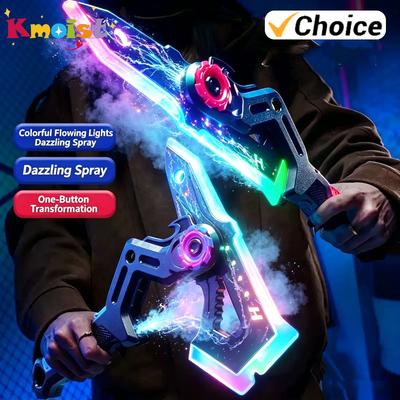 New Sword Led Axe 2 In 1 Swords Cosplay Role-Play Light Stick Kids Gifts Cool Toy Streamer Bright Toys For Adult Party Game