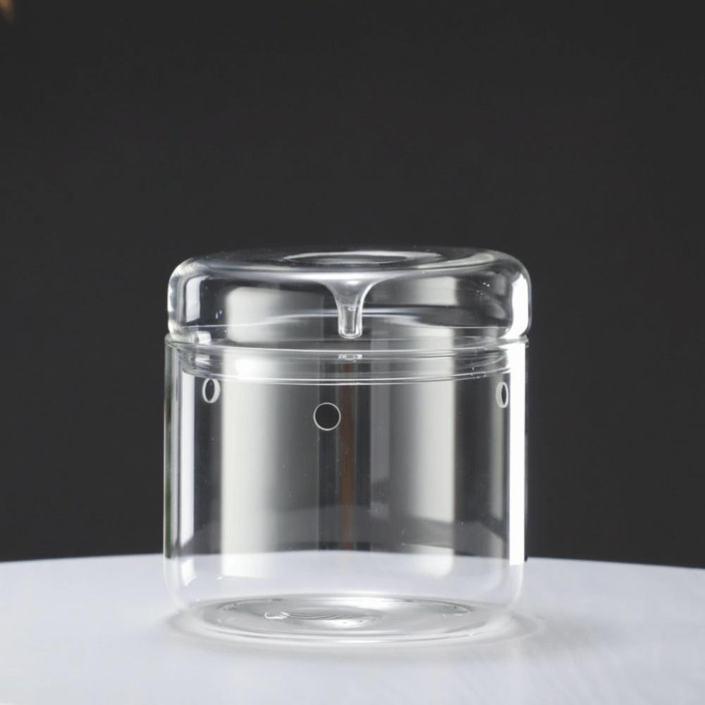 

Transparent Desktop Glass Vase Cylinder Moss Plant Pots Indoor Planting 4.72 x 4.72 in прозрачный