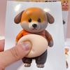 2Pcs 3D Cute Puppy Sticker Squeezeable Shiba Inu Phone Case Decoration Children'S Birthday Party Favor Festival Supplies