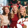 Children Christmas Ears Headbands Masquerades Halloween Hair Hoop for Kids Teens and Adults