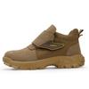 Steel Toe Safety Work Boots Men Anti-Slip Puncture Resistant Flame Retardant Welding Shoes Breathable Mesh Upper