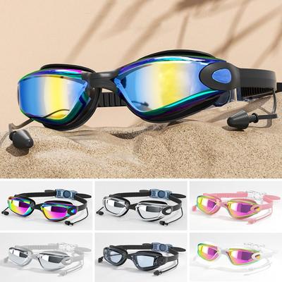 Anti Fog Swim Eyewear Waterproof Diving Swim Glasses Creative Summer Swimming Goggles Men Women