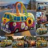Adjustable Strap Quilted Duffle Bag Large Capacity Tote Bags Travel Duffel Bag 3D Quilting Craft Sports Gym Bag Camping Hiking