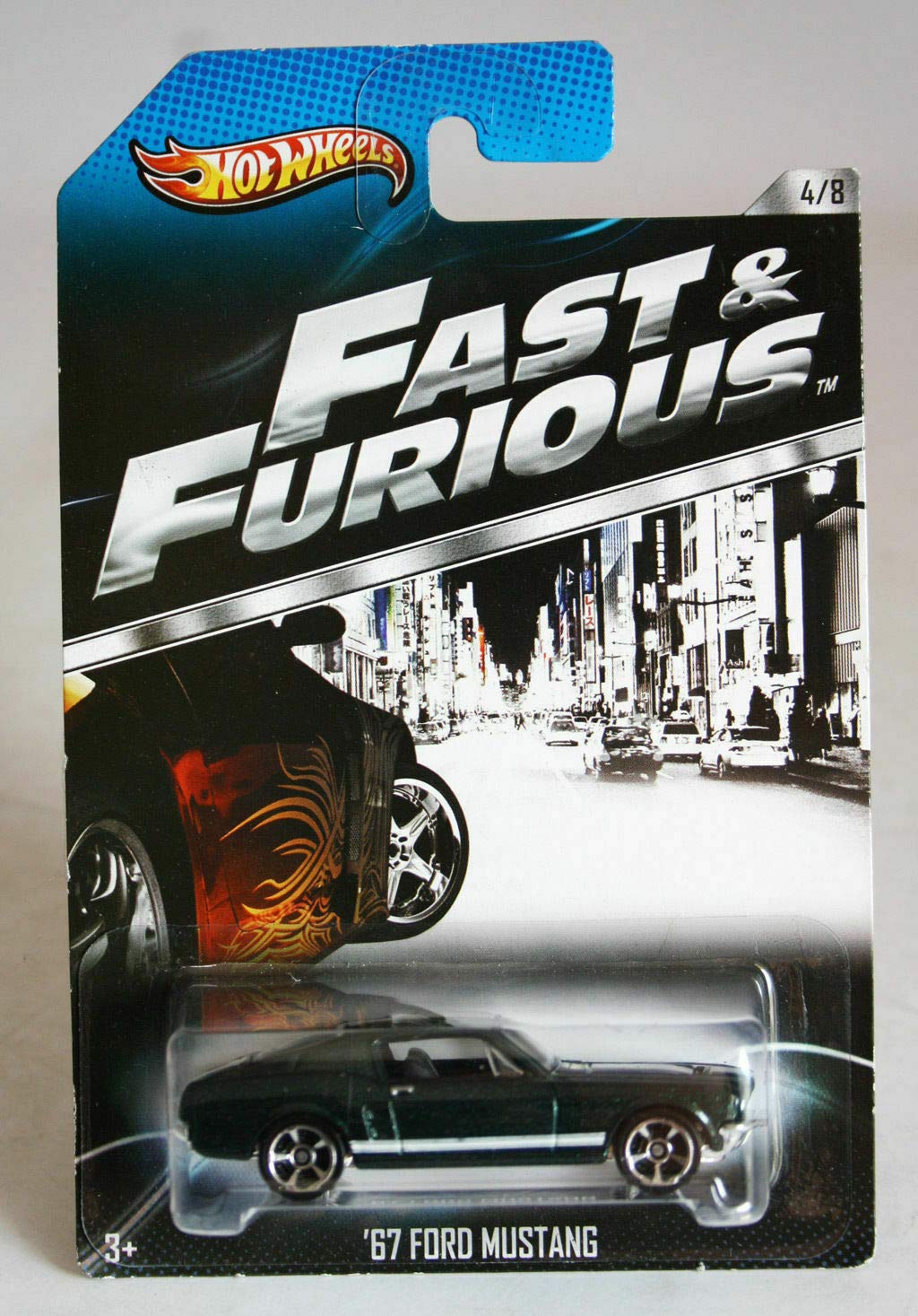 

Hot Wheels Fast Furious Ford Mustang Международная релизная карта и 67 #4/8