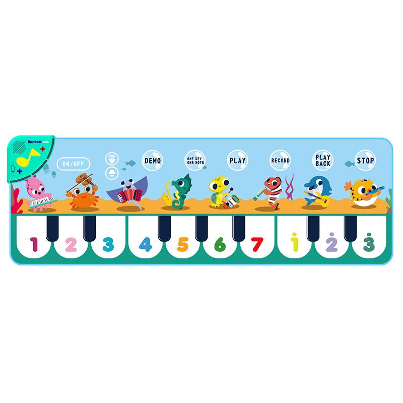 Interactive Children's Piano Mat: Educational Music Carpet for Parent-Child Play